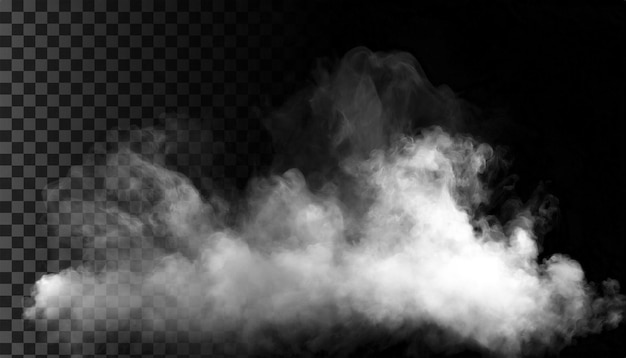 PSD psd fog or smoke isolated on transparent mist or smog background png smoke
