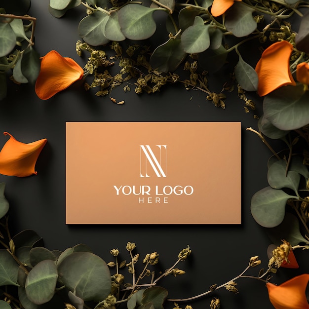 PSD Name Card Mockup Elevate Your Business with Premium Branding Excellence