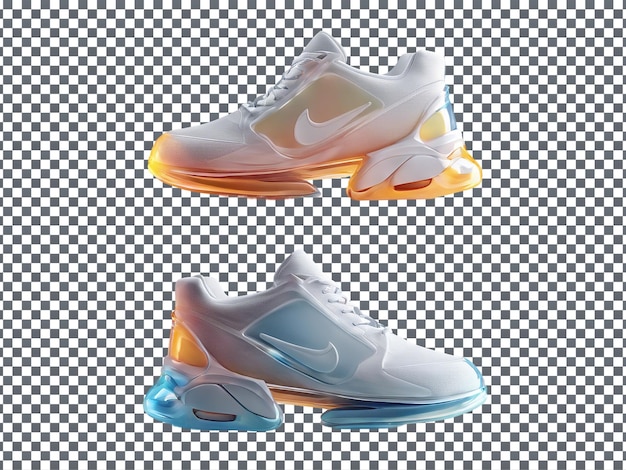 PSD psd sneakers isolated on transparent background