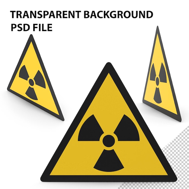 PSD radiation sign