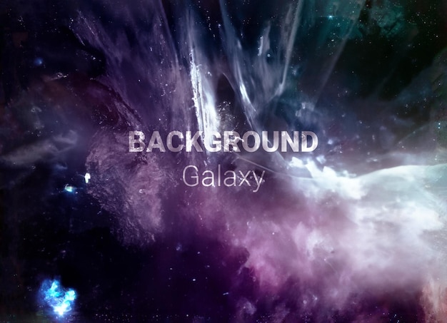 PSD realistic galaxy background