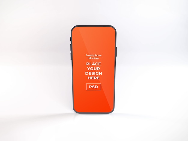 Realistic Smartphone Mockup Tempate