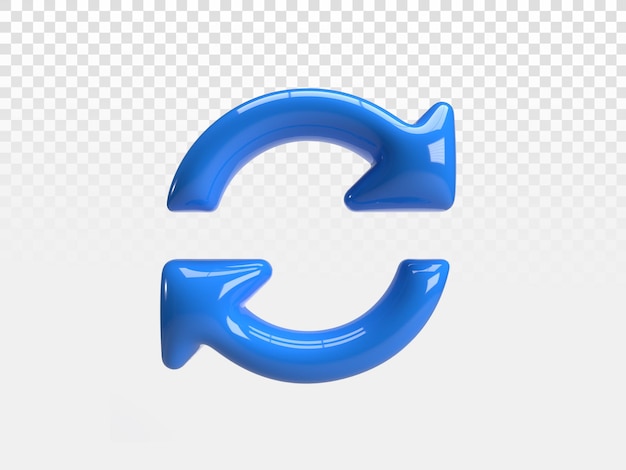 Reload icon 3d