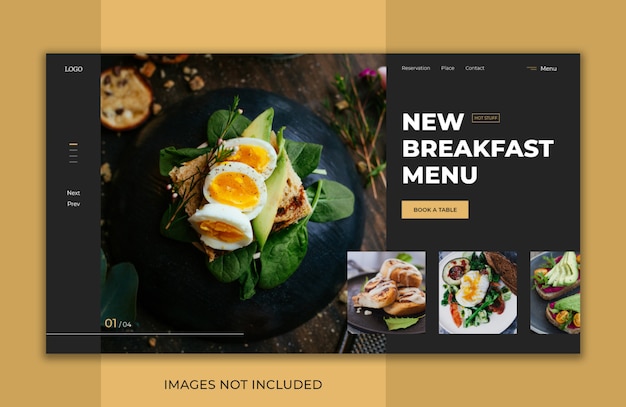 Restaurant Landing Page