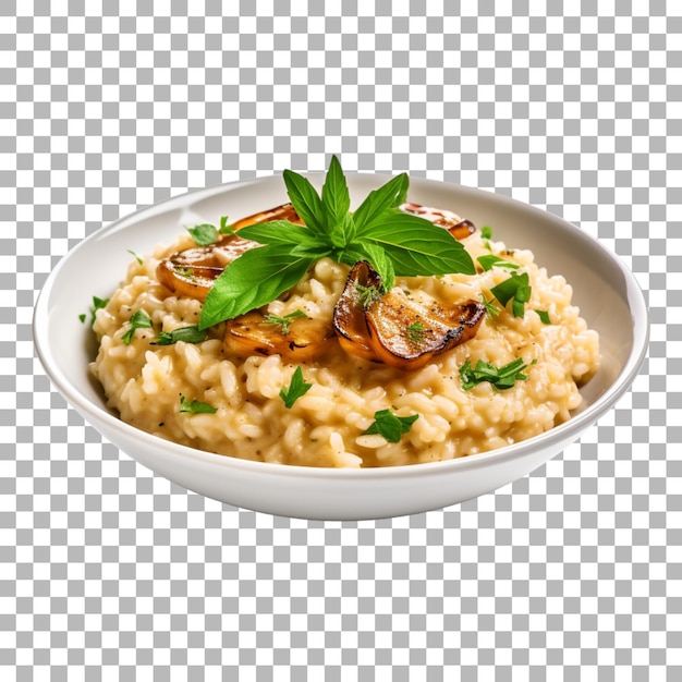 PSD risotto on transparent background