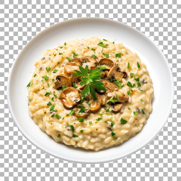 PSD risotto on transparent background