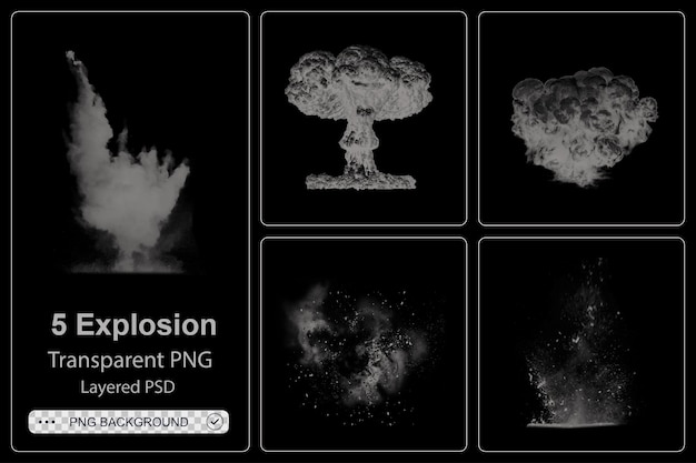 PSD a screenshot of a screen that says explosion.