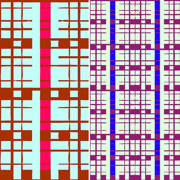 PSD a set of squares with a pattern of squares in the middle