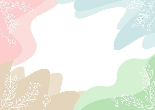 PSD simple pastel border