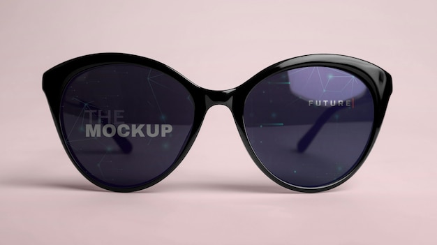 PSD smart glasses  mockup