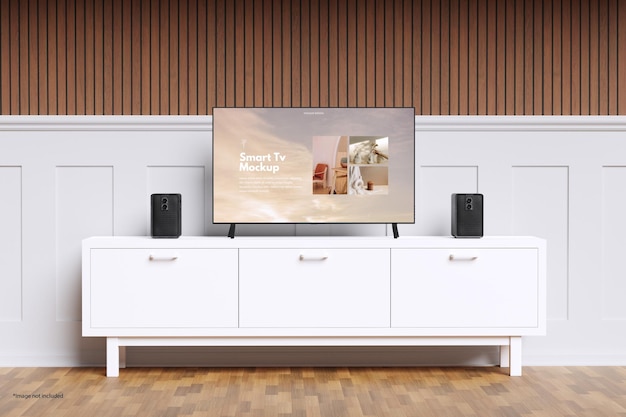 PSD smart tv mockup