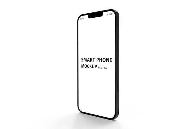 Smartphone mockup isolated psd