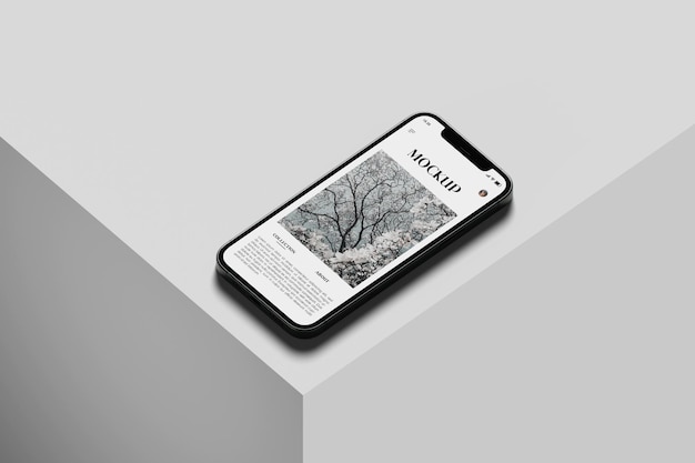 Smartphone mockup