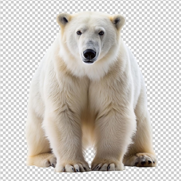 snow bear transparent background