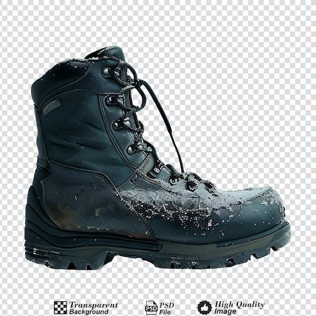 Snow Boot isolated on transparent background