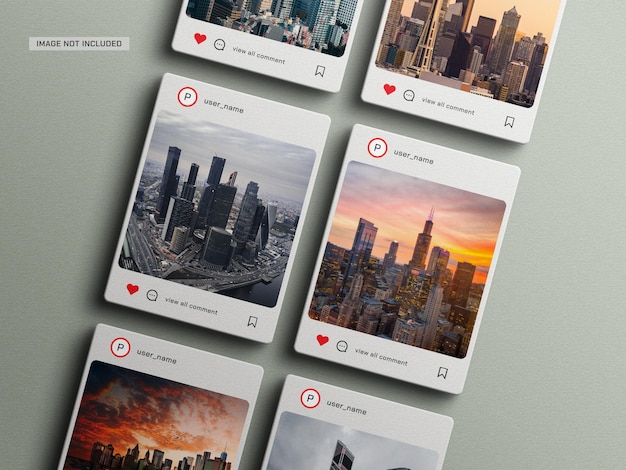 Socila Media Post Template Mockup