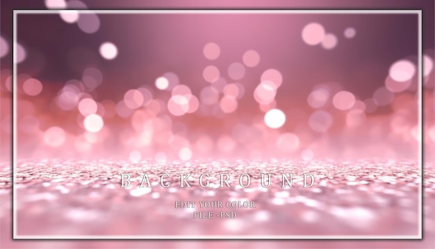 PSD sparkling pink glitter background