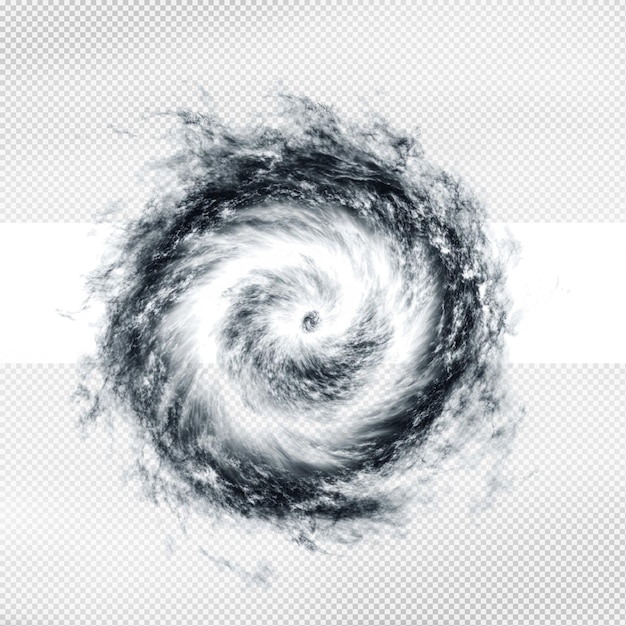 PSD spiral cyclone effect