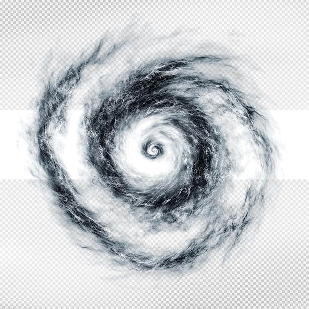 PSD spiral cyclone effect