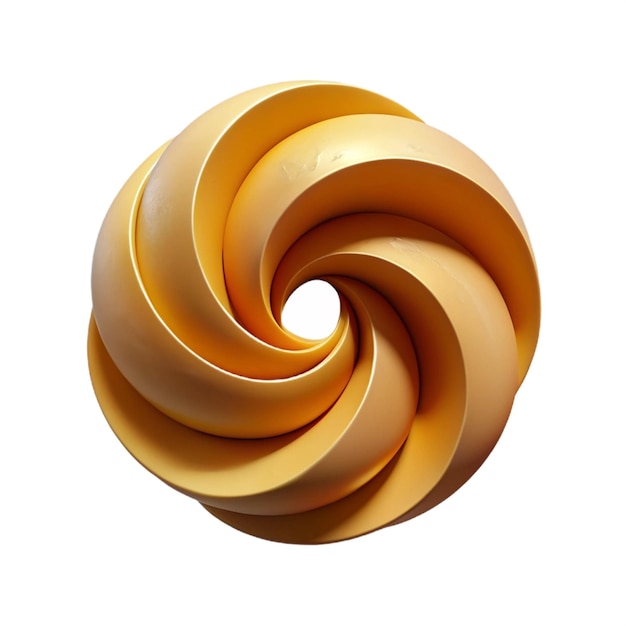 PSD a spiral design is shown on a white background