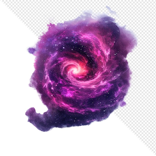 PSD spiral galaxy nebula