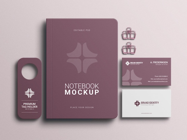 Stationery Set Mockup