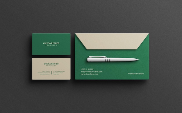 Stationery Set Mockup