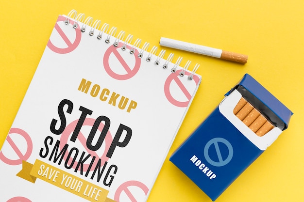 Stop smocking concept mock-up