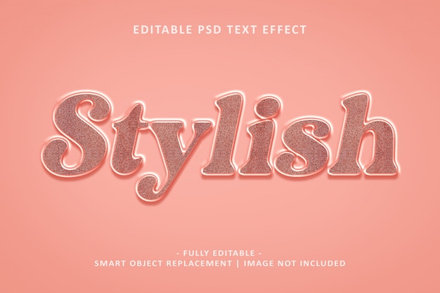 Stylish text effect