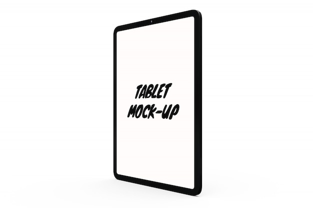 Tablet Mock-up Isolated