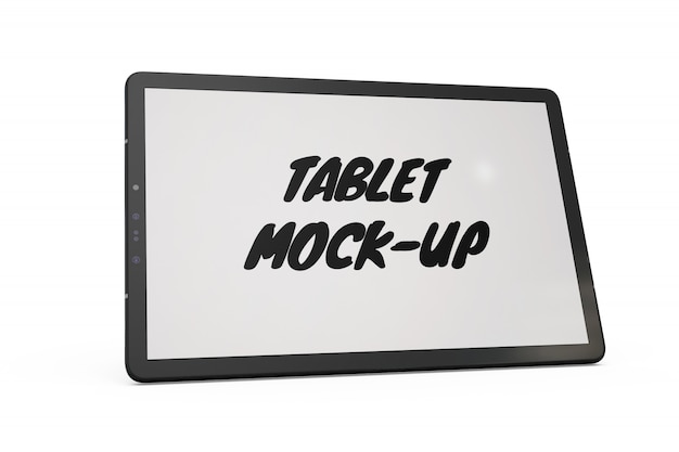 Tablet Mock-up Isolated