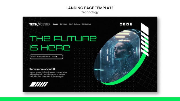 PSD technology template design