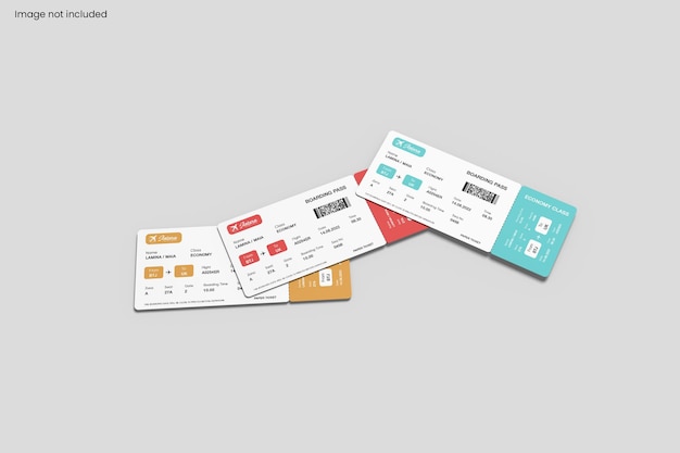 Ticket mockup