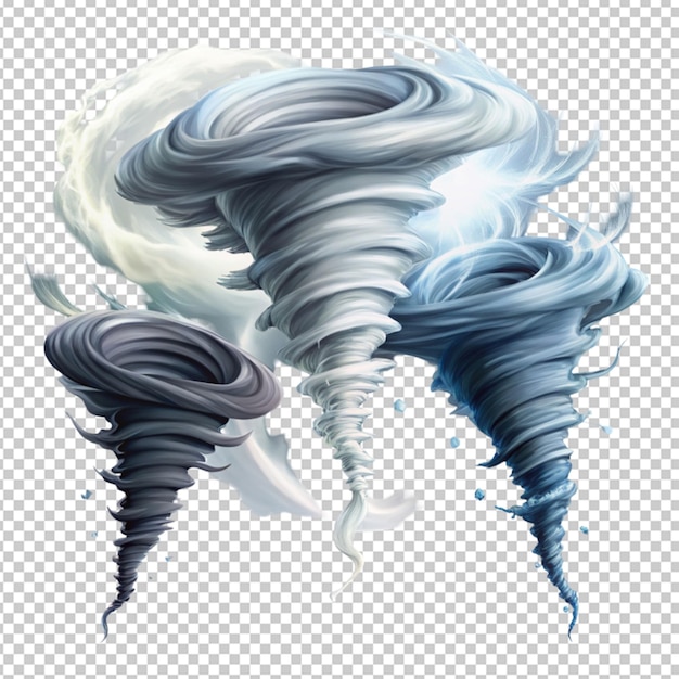 PSD tornado hurricane vector cyclone storm effect