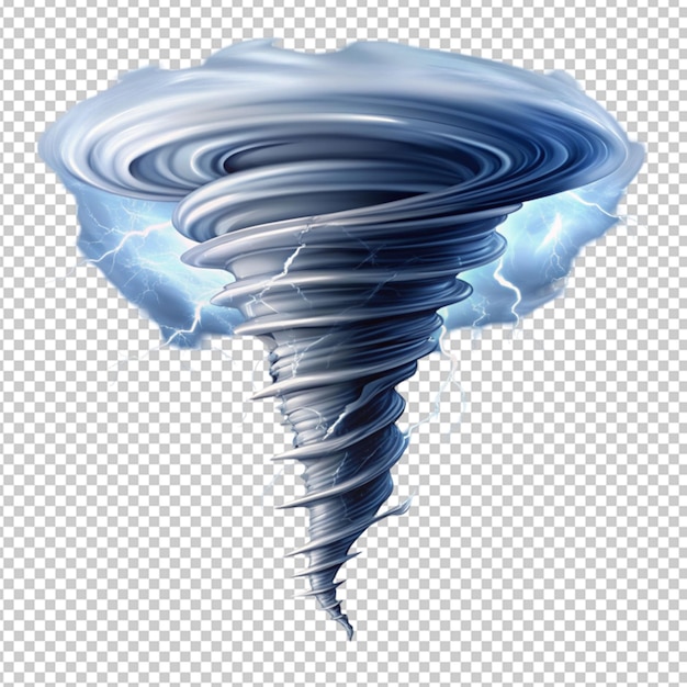 PSD tornado hurricane vector cyclone storm effect