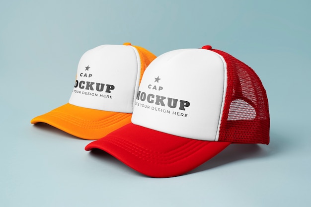 Trucker hat mock-up