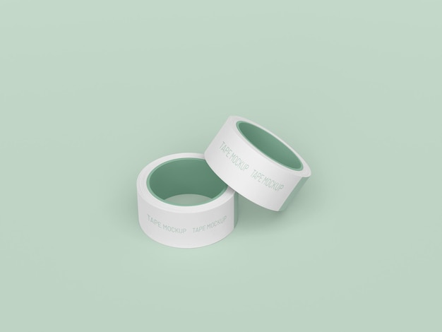 Two Adhesive tape mockup