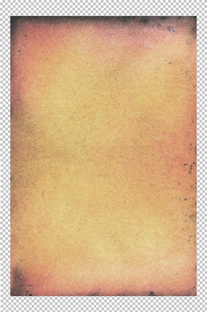 PSD vintage paper with distressed texture and torn aged edges rustic brown cardboard book cover