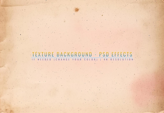 PSD vintage textured watercolor paper on transparent background