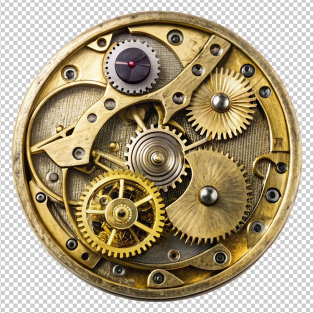 PSD watch mechanism brass