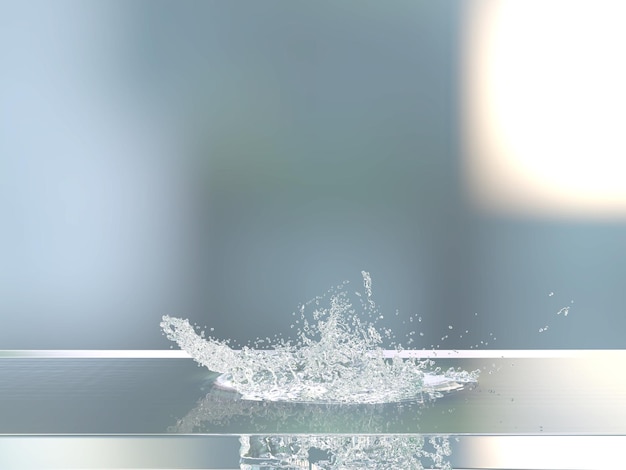 PSD water splash