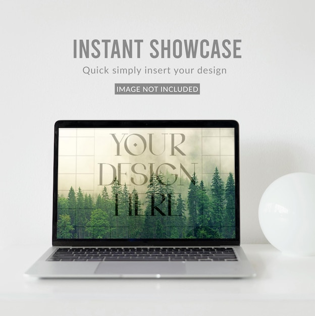 PSD web design mockup