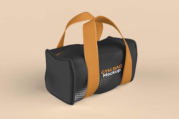 Workout Sports and Gym Bag Mockup