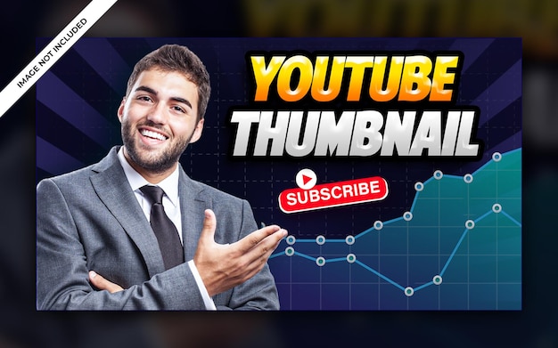 PSD youtube channel thumbnail and web banner premium psd