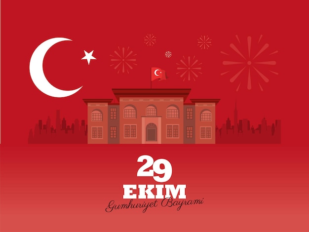 29 ekim bayrami letterign