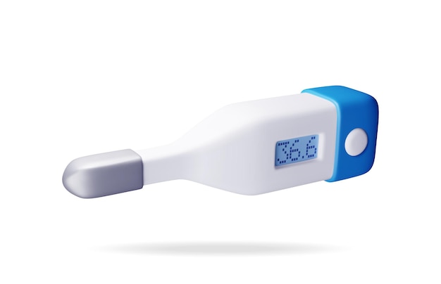 3d-elektronische thermometer voor het meten