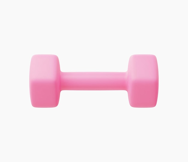 3d Realistic Dumbbells vector Illustration