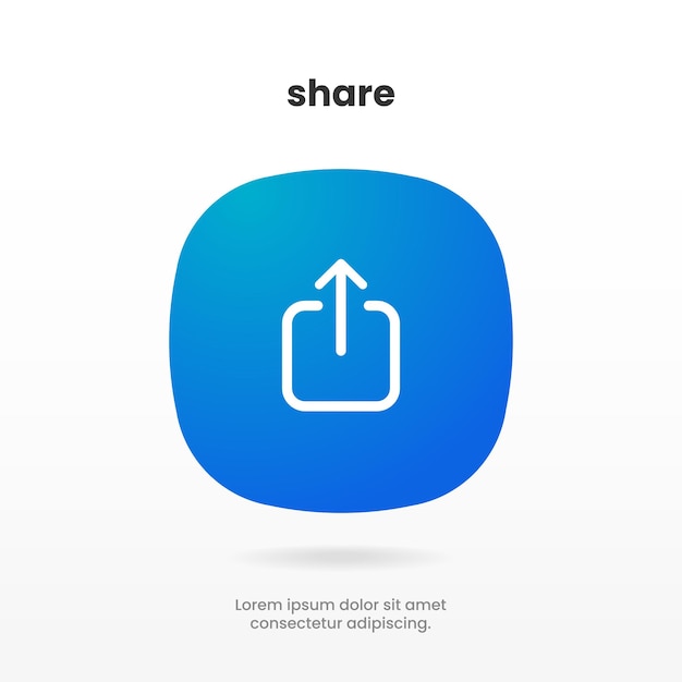 3d upload vector icon, add to cloud symbol. Load sign. Share, sharing, transfer icon for ui ux