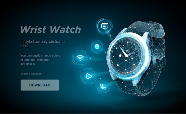 3D Wrist Watch  