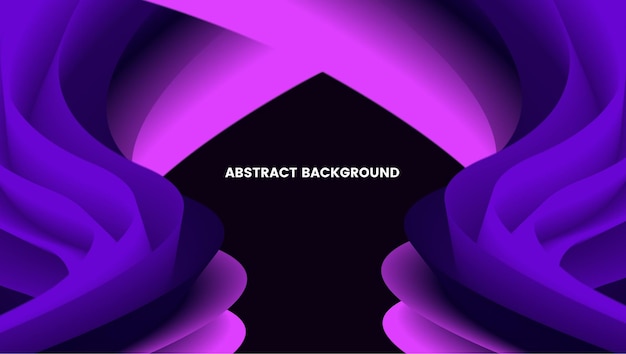 Abstract Backgroun With Purple And Black Color Gradations